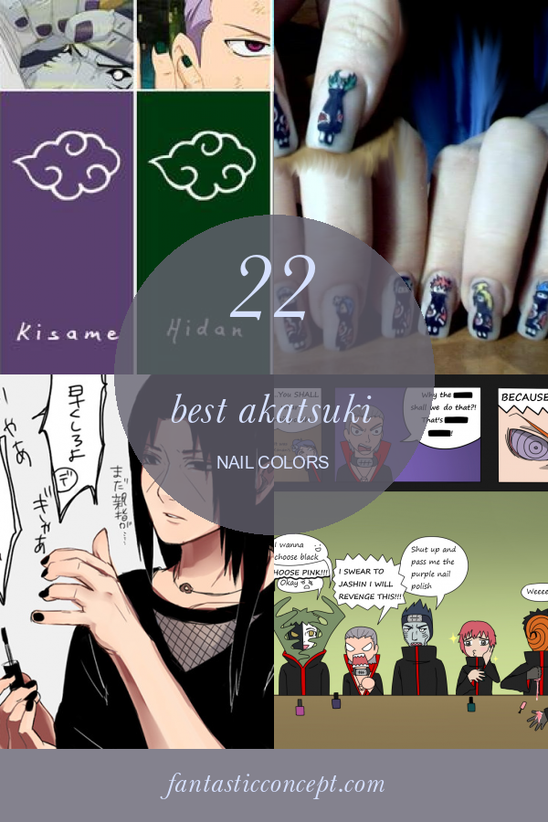 22 Best Akatsuki Nail Colors Home, Family, Style and Art Ideas